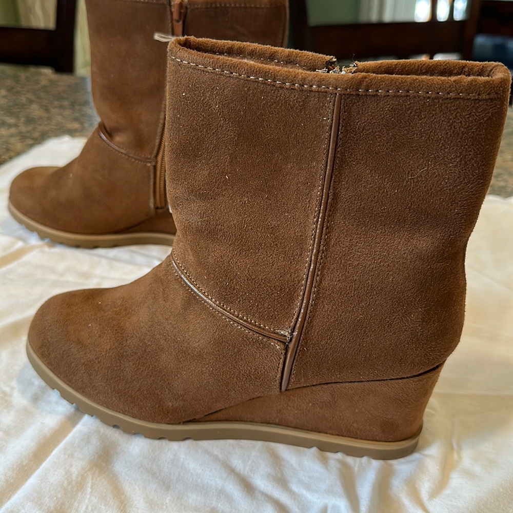 Airwalk wedge boots.